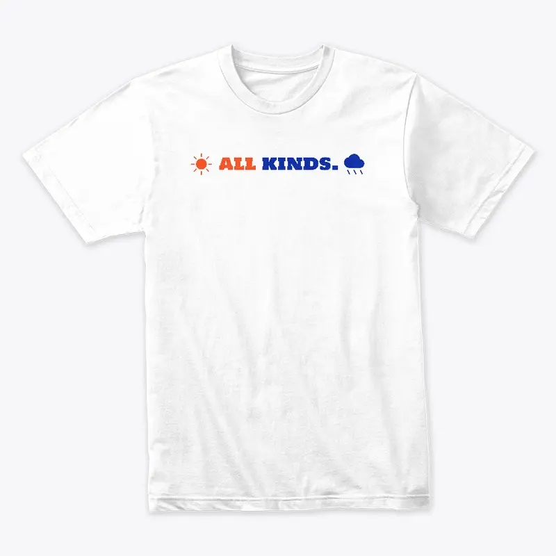 All Kinds Of Weather - Orange and Blue